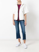Thumbnail for your product : Ermanno Scervino short sleeve quilted jacket