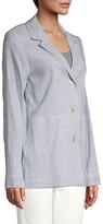 Thumbnail for your product : Lafayette 148 New York Coleman Pinstripe Jacket