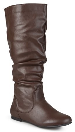 women's riding boots extra wide calf