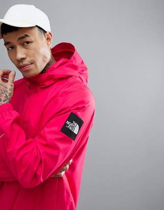 The North Face Mountain Q Jacket Waterproof Hooded In Bright Pink