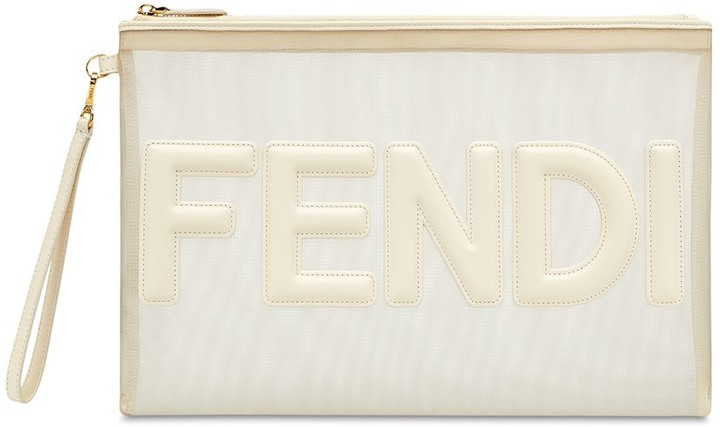 fendi white bag