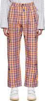 Thumbnail for your product : Henrik Vibskov Pink Check Trousers