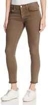 Thumbnail for your product : True Religion Halle Super Skinny Crop Jeans in Olive Drab