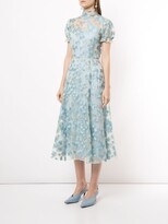 Thumbnail for your product : macgraw Porcelain floral embroidered dress