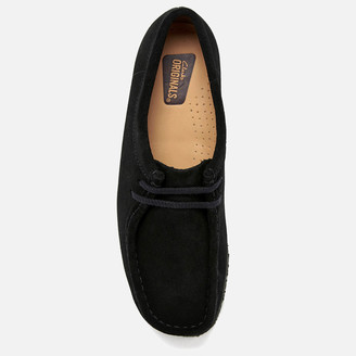 Clarks Originals Women's Wallabee Shoes - Black Suede