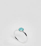 Thumbnail for your product : Accessorize Sterling Silver Green Swarovski Ring
