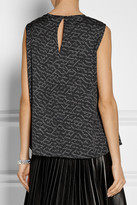 Thumbnail for your product : Peter Pilotto Astrid printed stretch-silk top