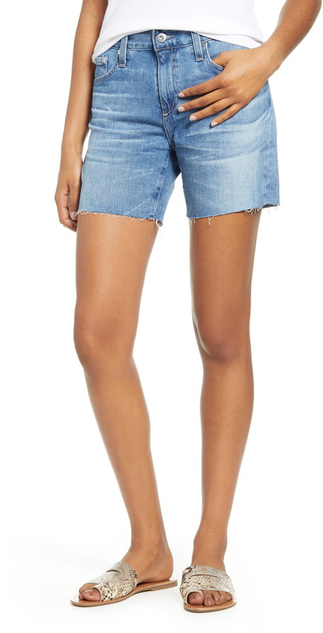 ag becke denim shorts