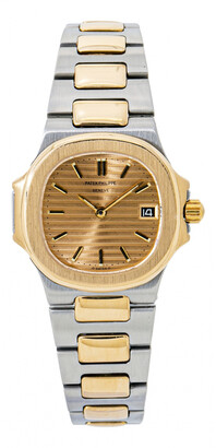 patek philippe nautilus gold and silver