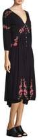 Thumbnail for your product : Free People Day Glow Embroidered Midi Dress
