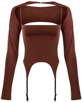 Thumbnail for your product : Miaou Phoenix Stretch Nylon Tops