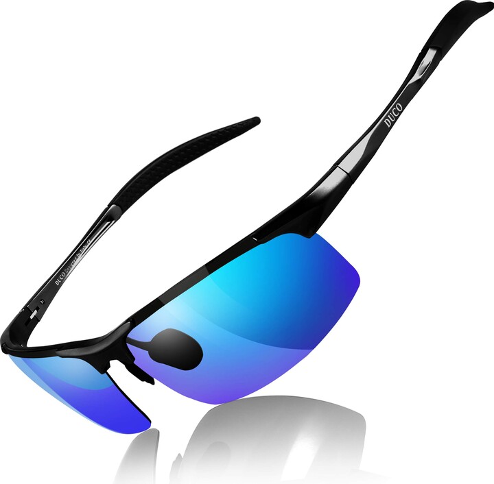 DUCO Kids Sports Style Polarized Sunglasses Rubber Flexible Frame For Boys  And Girls K001 Black : Amazon.co.uk: Fashion
