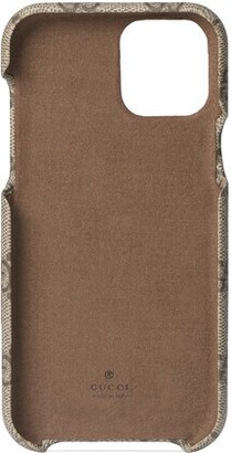 Ophidia case for iPhone 14 Pro Max in beige and ebony Supreme