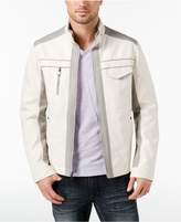 Thumbnail for your product : INC International Concepts Men's Jones Two-Tone Faux-Leather Jacket, Created for Macy's