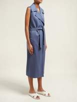 Thumbnail for your product : Giuliva Heritage Collection The Alex Sleeveless Wool Dress - Womens - Blue