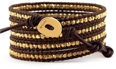 Thumbnail for your product : Chan Luu Gold Vermeil Wrap Bracelet