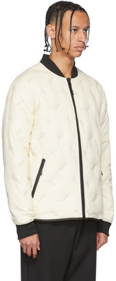 Kenzo Reversible Off-White Down Logo Jacket