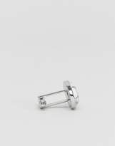 Thumbnail for your product : ASOS DESIGN Cufflinks In Silver With Marble Design