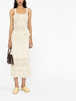 Thumbnail for your product : Zimmermann Devi crochet-knit tank top