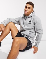 Thumbnail for your product : adidas full zip hoodie in grey