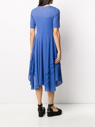 See by Chloe Asymmetric-Hem Layered Dress