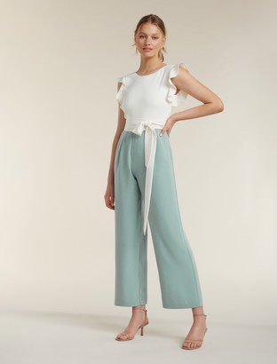 forever new green jumpsuit
