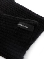 Thumbnail for your product : HOLZWEILER Ribbed Cashmere Gloves