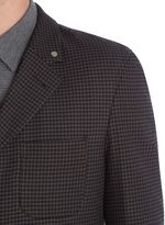Thumbnail for your product : Peter Werth Men's Stoker Dogtooth Cotton Workwear Blazer