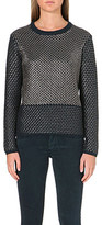 Thumbnail for your product : Maje Metallic thread jumper