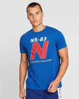 Thumbnail for your product : Nautica SS Blue Water Challenge N Tee