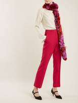 Thumbnail for your product : Missoni Skinny Fine Knit Bi Colour Scarf - Womens - Pink