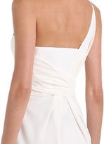Thumbnail for your product : Zimmermann Silk One Shoulder Long Dress