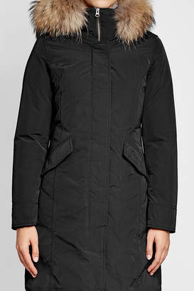 Woolrich Luxury Arctic Down Parka with Fur-Trimmed Hood