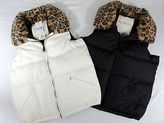 Thumbnail for your product : Denim & Supply Ralph Lauren Ralph Lauren Denim Supply Leopard Fur Quilte Puffer Down Vest Jacket XS S M L XL