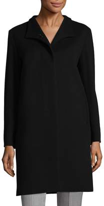 Cinzia Rocca Women's Spread Collar Wool-Blend Coat