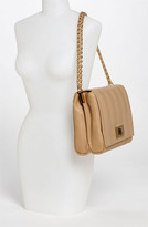 Thumbnail for your product : Fendi 'Paris Pequin - Large' Leather Shoulder Bag