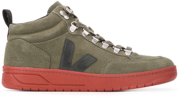 olive green high tops