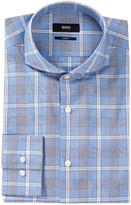 Thumbnail for your product : HUGO BOSS Dwayne Slim Fit Checkered Dress Shirt