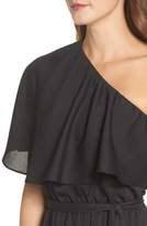 Thumbnail for your product : Charles Henry One-Shoulder Asymmetrical Dress