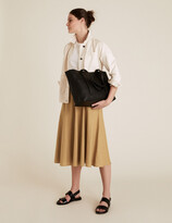 Thumbnail for your product : Marks and Spencer Linen Midi A-Line Skirt