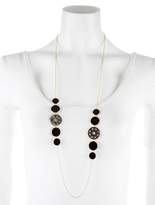 Thumbnail for your product : Ippolita 18K Polished Rock Candy Cutout Stone Linear Stations Necklace in Phantom