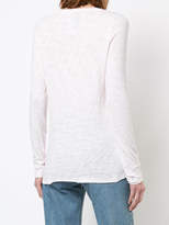 Thumbnail for your product : ATM Anthony Thomas Melillo destroyed long sleeve tee