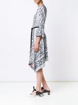 Thumbnail for your product : Proenza Schouler abstract print dress - women - Silk - 4
