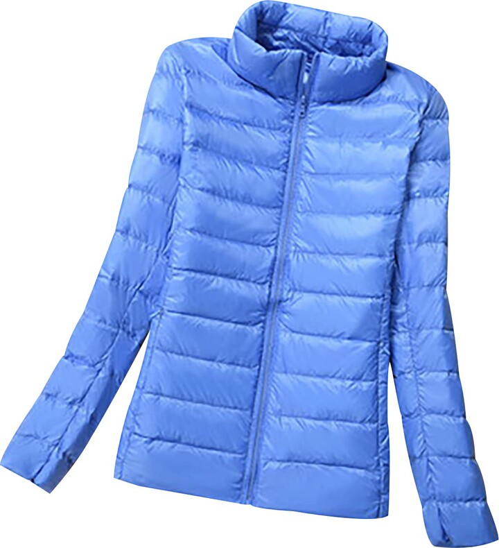 ONLY Onlnew Ellan Jacket in Blue Womens Clothing Jackets Padded and down jackets 