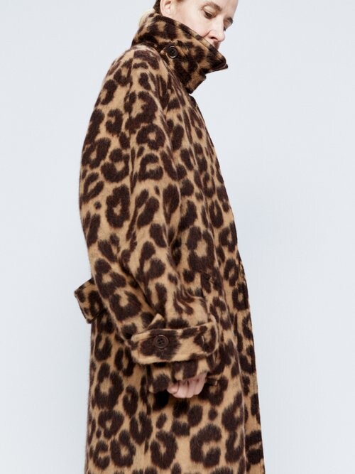 Leopard Wool Coat | Shop The Largest Collection | ShopStyle
