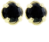 Thumbnail for your product : Megan Thorne Black Diamond Clover Studs