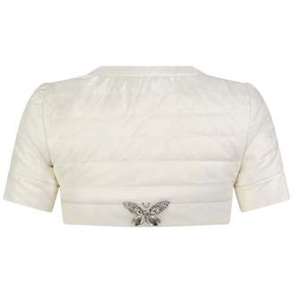 MonnaLisa CoutureIvory Diamante Butterfly Jacket
