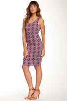 Thumbnail for your product : Mimichica Mimi Chica Sleeveless Print Knit Midi Dress