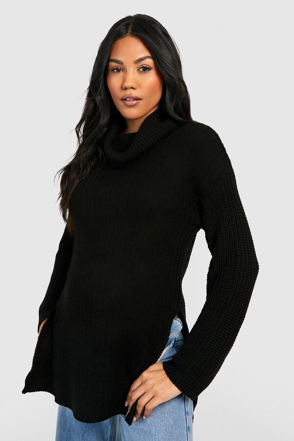 large cowl neck sweater