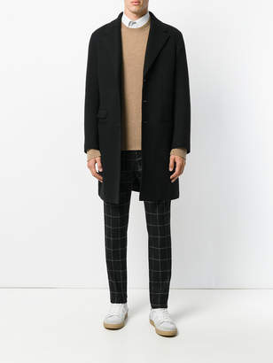 Dondup checked straight-leg trousers